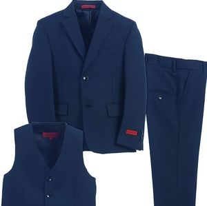 Boys Navy Three Piece Suit